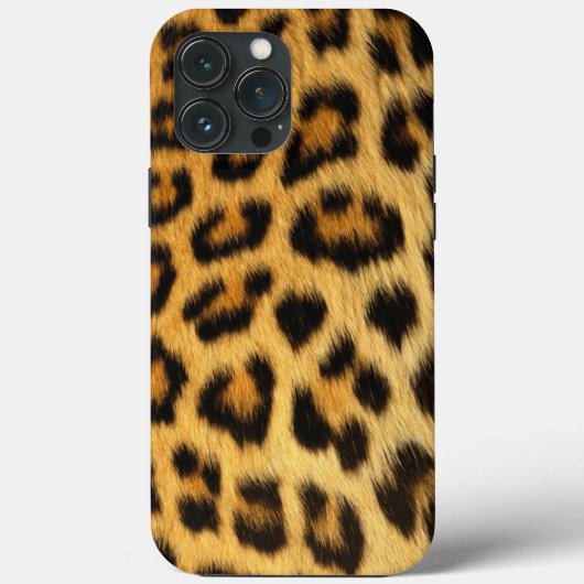 Leoparddruck Case-Mate iPhone Hülle (Rückseite)