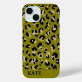 Leoparddruck Case-Mate iPhone Hülle (Rückseite)