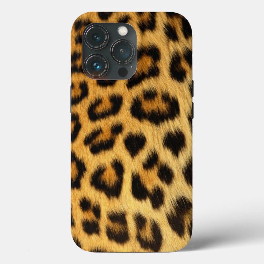 Leoparddruck Case-Mate iPhone Hülle (Rückseite)