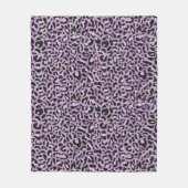 Leoparddruck Fleecedecke (Vorderseite)