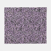 Leoparddruck Fleecedecke (Vorderseite (Horizontal))