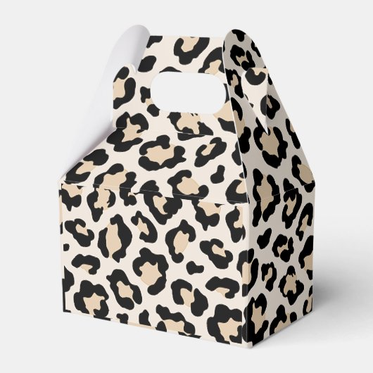 Leoparddruck Geschenkschachtel (Vorderseite)