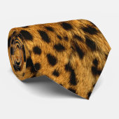 Leoparddruck-Hals-Krawatte Krawatte (Gerollt)