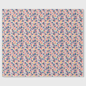 Leoparddruck: handbemalte Wasserfarbe. Geschenkpapier (Flach)