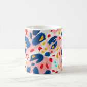 Leoparddruck: handbemalte Wasserfarbe. Kaffeetasse (Mittel)