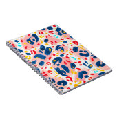 Leoparddruck: handbemalte Wasserfarbe. Notizblock (Rechte Seite)