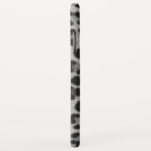 Leoparddruck in Schwarz und Weiß Case-Mate iPhone Hülle (Hinten/Rechts)