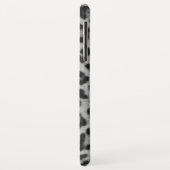 Leoparddruck in Schwarz und Weiß Case-Mate iPhone Hülle (Hinten/Links)