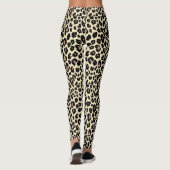 Leoparddruck Leggings (Rückseite)