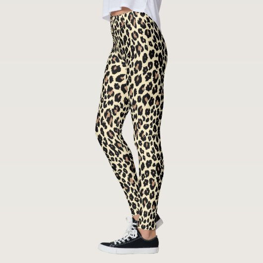 Leoparddruck Leggings (Links)
