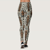 Leoparddruck Leggings (Rückseite)