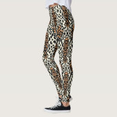 Leoparddruck Leggings (Links)