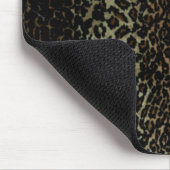 Leoparddruck, Mausunterlage Mousepad (Ecke)