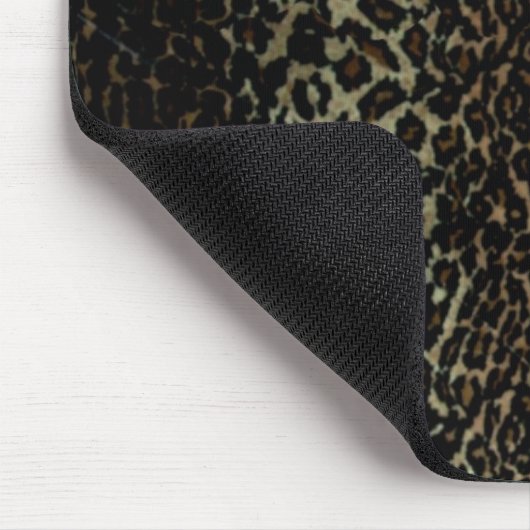 Leoparddruck, Mausunterlage Mousepad (Ecke)