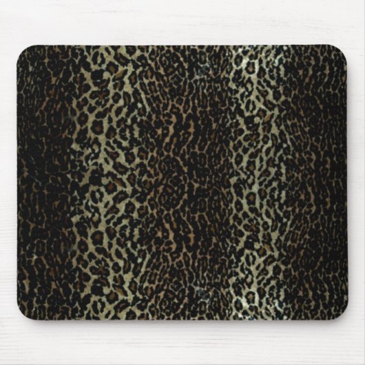 Leoparddruck, Mausunterlage Mousepad (Vorne)