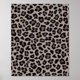Leoparddruck Poster