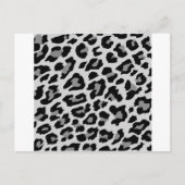 Leoparddruck Postkarte (Vorderseite)