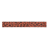 Leoparddruck Ripsband (Vorderseite)