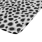 Leoparddruck - Schwarz und Weiß Schneidebrett (Ecke)