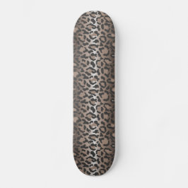 Leoparddruck Skateboard