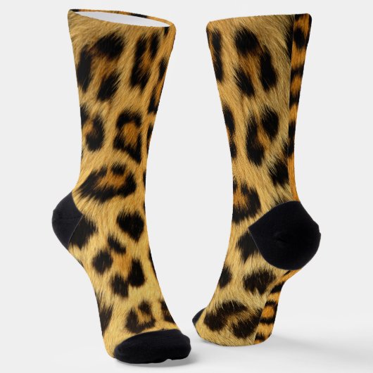 Leoparddruck Socken (Gewinkelt)