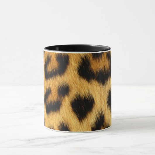 Leoparddruck Tasse (Zentrum)