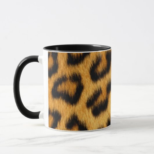 Leoparddruck Tasse (Links)