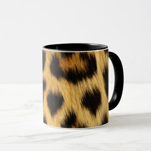 Leoparddruck Tasse (VorderseiteRechts)