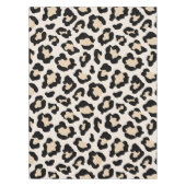 Leoparddruck Tischdecke (Vorderseite)