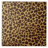 Leoparddruckmuster Fliese (Vorderseite)