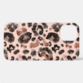 Leoparde, Tierhaut nahtlos Muster. Case-Mate iPhone Hülle (Rückseite (Horizontal))