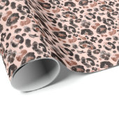 Leoparde, Tierhaut nahtlos Muster. Geschenkpapier (Rolleneckpunkt)