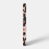 Leoparde, Tierhaut nahtlos Muster. iPhone Hülle (Linke Seite)
