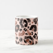 Leoparde, Tierhaut nahtlos Muster. Kaffeetasse (Mittel)