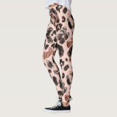 Leoparde, Tierhaut nahtlos Muster. Leggings (Links)