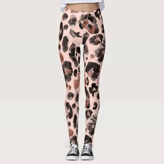 Leoparde, Tierhaut nahtlos Muster. Leggings (Vorderseite)
