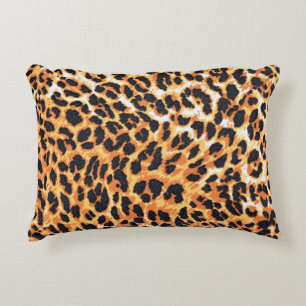 Leoparden als Untergrundleopard, Muster, Druck, Sk Dekokissen