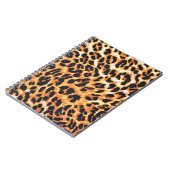 Leoparden als Untergrundleopard, Muster, Druck, Sk Notizblock (Linke Seite)