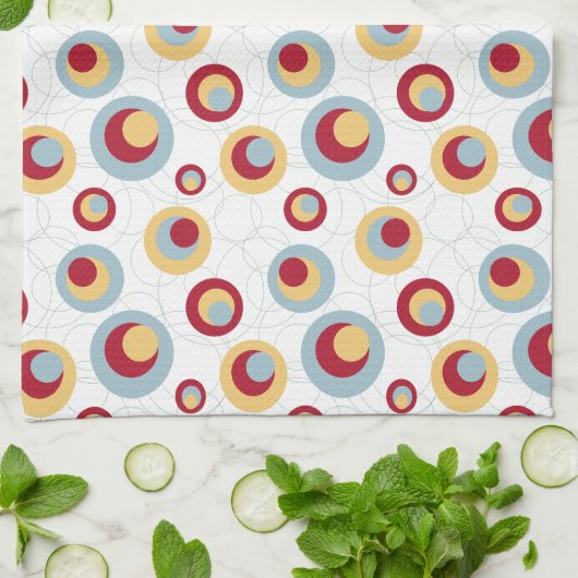 Leoparden aus der Mitte des Jahrhunderts, hintere Geschirrtuch (Gefaltet)