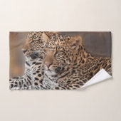 Leoparden Badhandtuch Set (Handtuch)