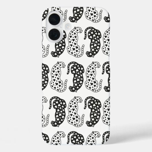Leoparden Case-Mate iPhone Hülle (Rückseite)