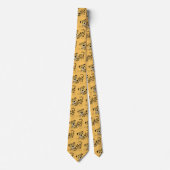 Leoparden-Design Krawatte (Vorderseite)