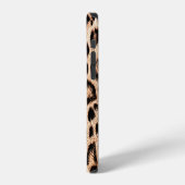 Leoparden-Design-Muster: Wilde Eleganz. iPhone Hülle (Linke Seite)