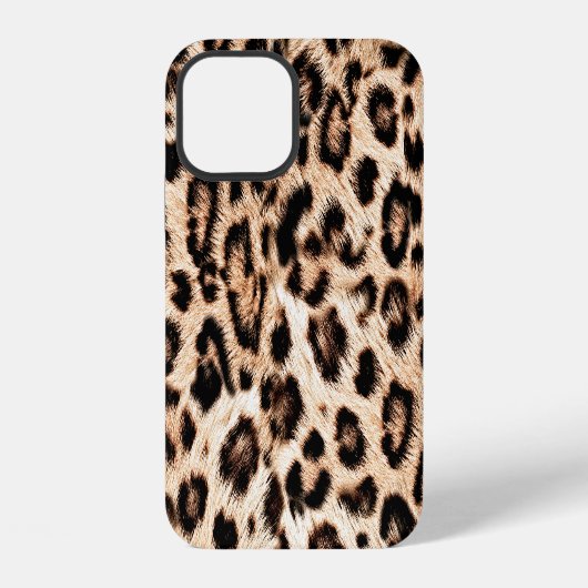 Leoparden-Design-Muster: Wilde Eleganz. iPhone Hülle (Rückseite)