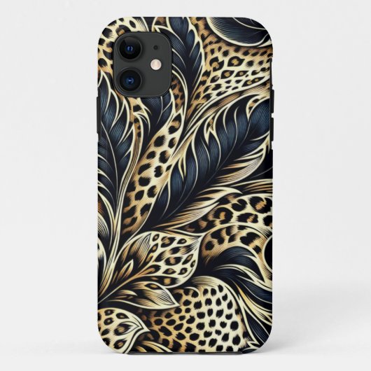 Leoparden-Druck Design iPhone-Hülle Case-Mate iPhone Hülle (Rückseite)