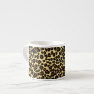 Leoparden-Druck Katzenmuster Espressotasse