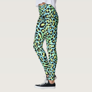 Leoparden-Druck Leggings