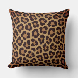 Leoparden-Druck-Muster Kissen