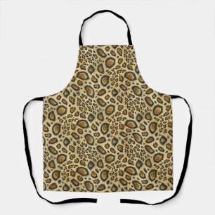 Leoparden-Druck-Muster – Wildtier-Haut-Design Schürze