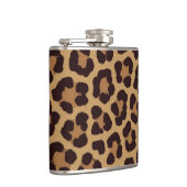 Leoparden-Druckmuster Flachmann (Rechts)